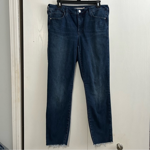 Athleta Denim - Athleta Women's Dark Blue Straight Leg Jeans